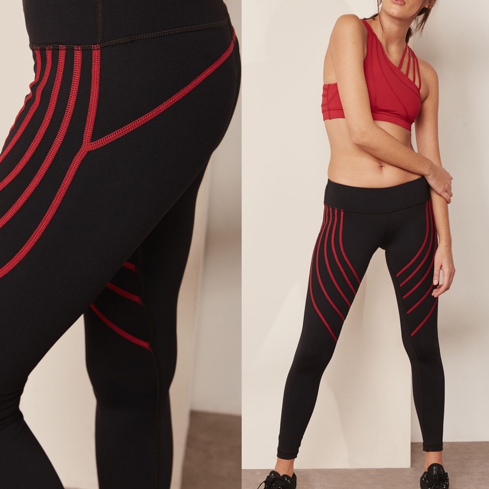 Vimmia Strive Leggings Black/Red XS